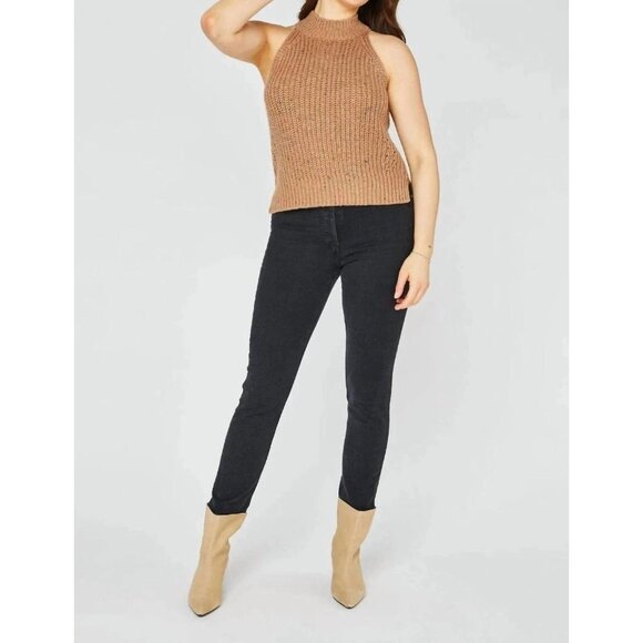 Gentle Fawn Womens Brown Knit Sleeveless Sidney Tank Top Size L  NWOT - Picture 1 of 15